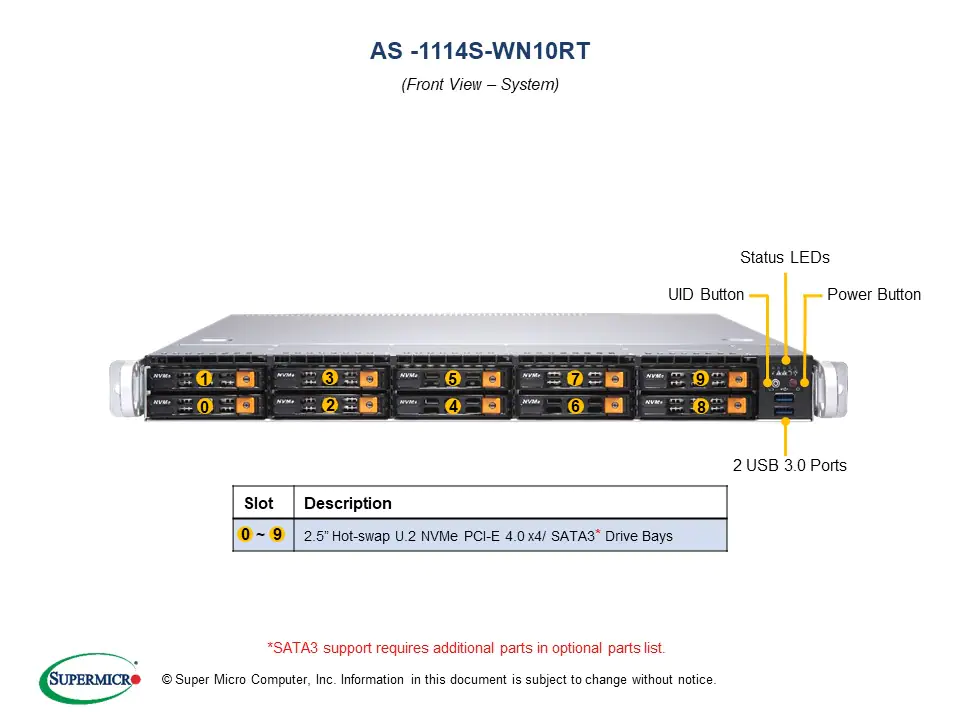 Supermicro AS -1114S-WN10RT