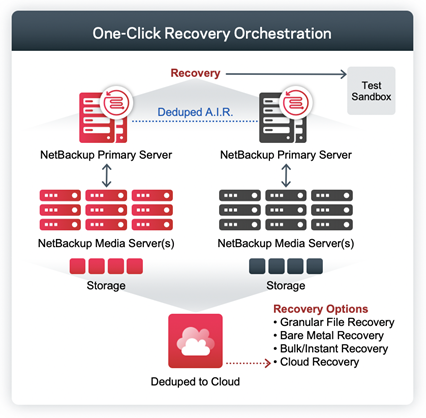 veritas,recovery 